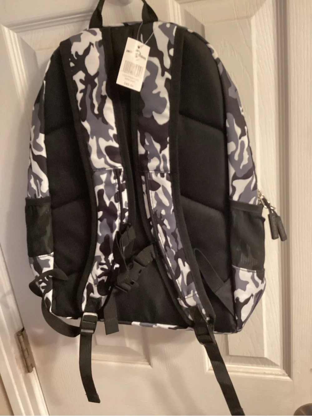 Universal Studios,Black & Gray Camo Backpack 🎒 Never Used